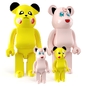Kaws Model Art Toys Action Figure / Bearbrick set V02 - Игрушки - 3D модель - фото 3