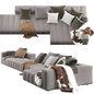 Minotti_Goodman sofa - Диваны - 3D модель - фото 3
