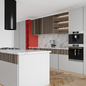 Kitchen 052 - Кухни - 3D модель - фото 3