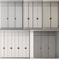 231 cabinet furniture 08 modular wardrobe cupboard 04 - Шкафы - 3D модель - фото 2