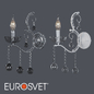 ОМ Бра с хрусталем Eurosvet 10107/1 Brezza - Бра - 3D модель - фото 3