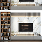 TV stand 33 - ТВ стенка - 3D модель