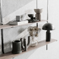 Metal Shelves Decorative With Book - metal Rack 06 - Стеллаж - 3D модель - фото 3