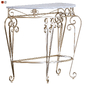 French Country Metal Console Table Classical Gold Frame Entryway Table - Консоль - 3D модель - фото 2