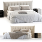 Novamobili GROOVE SILVIA PREVEDELLO Bed No.2 - Кровати - 3D модель