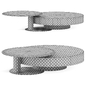 Cattelan Italia Arena Coffee Tables - Столы - 3D модель - фото 3