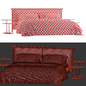 Ditreitalia NATHAN Bed - Кровати - 3D модель - фото 4