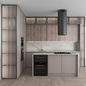 Kitchen Modern 115 (Corner Kitchen) - Кухни - 3D модель