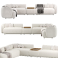 Rene Sofa by Meridiani Set 2 - Диваны - 3D модель - фото 3