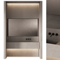 248 bathroom furniture 06 minimal modern stucco 01 - Мебель - 3D модель