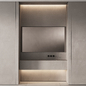 248 bathroom furniture 06 minimal modern stucco 01 - Мебель - 3D модель - фото 3