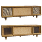 Bradwell Solid Wood TV Stand - Тумбы, комоды - 3D модель