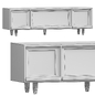 Bradwell Solid Wood TV Stand - Тумбы, комоды - 3D модель - фото 5