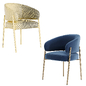 linda dinning chair - Стулья - 3D модель - фото 7