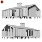 Barnhouse 2 - Здание - 3D модель - фото 2