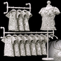 Boho Girl T Shirts on a Hanger - Одежда и обувь - 3D модель - фото 7