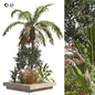 Garden Island Planter - Уличные - 3D модель
