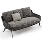 Outdoor Garden Woven Lounge Sofa Belt Cord - Диваны - 3D модель - фото 5