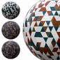 Triangular ceramic tiles - Кафель, плитка - 3D модель