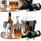 WHISKEY AND CHAMPAGNE AND DECANTER SET NO5 - Еда и напитки - 3D модель