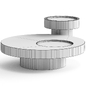 Eichholtz Otus Round Coffee Table - Столы - 3D модель - фото 2