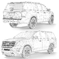 Ford Expedition Platinum Max 2018 - Наземный транспорт - 3D модель - фото 3
