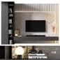 TV Wall | set 863 - ТВ стенка - 3D модель