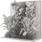 Indoor Wall Vertical Garden Set - Set 1601 - Фитостены - 3D модель - фото 7