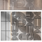 wall panels | set 229 - Другие предметы интерьера - 3D модель - фото 2