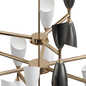 Italian Mid century Style Chandelier - Подвесной - 3D модель - фото 2
