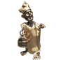 apple seller gold sculpture - Скульптуры - 3D модель