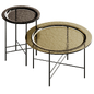 EN Glass Coffee Tables set by Fiam Italia - Столы - 3D модель - фото 2