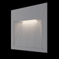 Step Light Steps S1760-WH. Белый встраиваемый светильник для лестницы - Встроенный - 3D модель - фото 2
