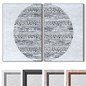 Set of large wall paintings 2819 - Багеты - 3D модель