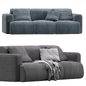 Sofa Bonent Velvet Moss by Divan.ru / Диван Бонент Диван.ру - Диваны - 3D модель - фото 2