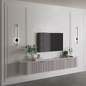 Tv Wall Set 02 - ТВ стенка - 3D модель - фото 2
