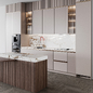 kitchen modern 281 - Кухни - 3D модель - фото 2