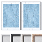 Set of large wall paintings 2902 - Багеты - 3D модель