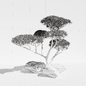 japanese tree - Уличные - 3D модель - фото 3