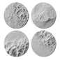 Round relief panno set - Скульптуры - 3D модель