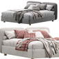 Bed Venta 160 Cozy Ivory by Divan.ru / Кровать Вента - Кровати - 3D модель
