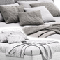 Bed Venta 160 Cozy Ivory by Divan.ru / Кровать Вента - Кровати - 3D модель - фото 7