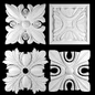 Ornament Element Pack 23 - Лепнина - 3D модель - фото 4