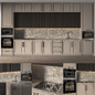 Kitchen044 - Кухни - 3D модель - фото 2