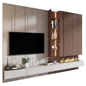 Plywood TV Shelf YTR-125 - ТВ стенка - 3D модель - фото 2