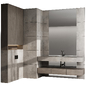 Bathroom furniture by Fauset Bathroom Mina set 103 - Мебель - 3D модель