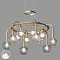 LampsShop.ru L1744 Chandelier Prisma Light Round - Подвесной - 3D модель