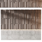 wall panels | set 343 - Другие предметы интерьера - 3D модель