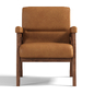 Arnee Wooden Upholstered Armchair - Кресла - 3D модель - фото 2