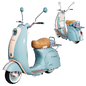 Classic Scooter Lumaca - Наземный транспорт - 3D модель - фото 2